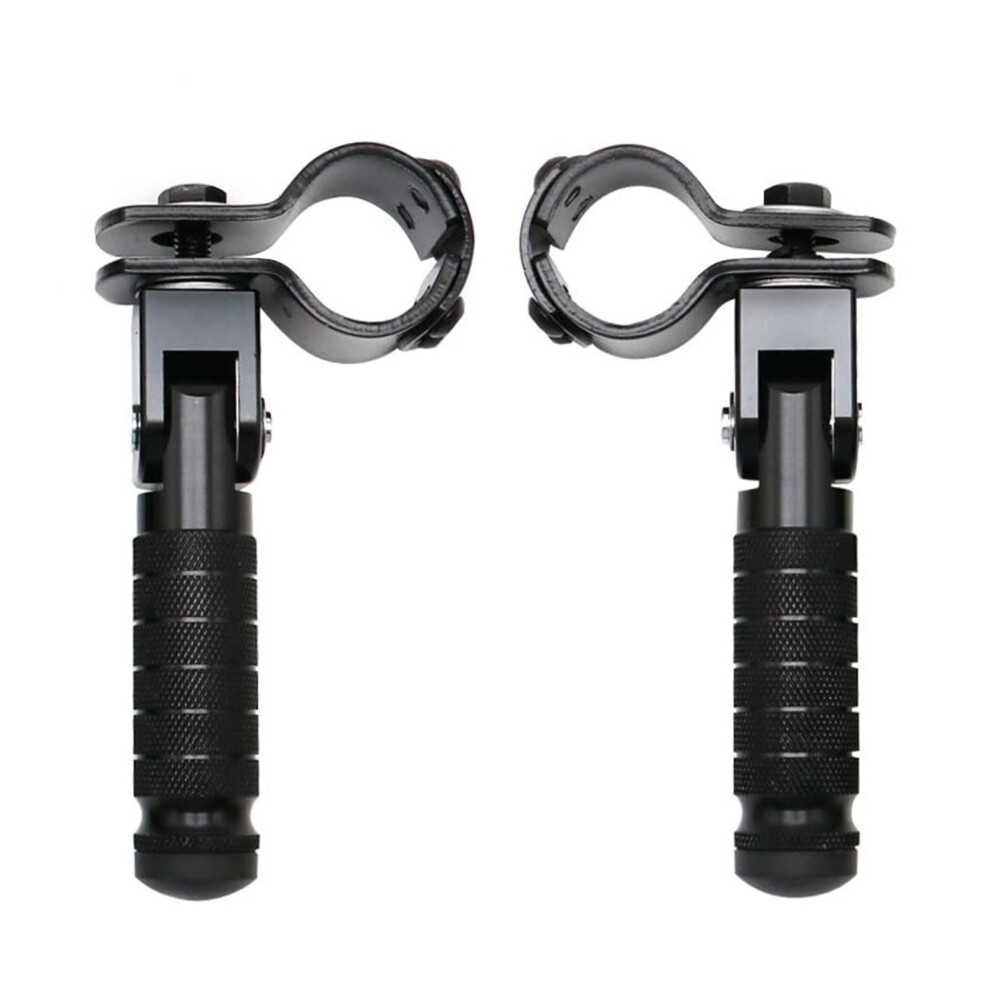 Motorcycle Foot Pegs Cnc Aluminum Foldable Rearset Pedals Universal For Scooters Mopeds Karts 9187378418727