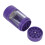 501015 Barattolo di plastica viola da 110 ml con grinder 7