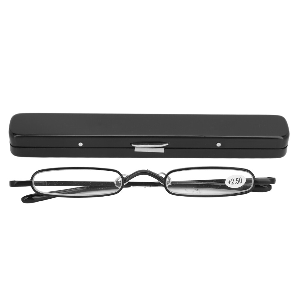 Fashion Eyewear for Modern Readers, Compact Readers with Metal Frames Spring Hinge, Reading Glasses Featuring Lightweight Eyeglasses HD Lenses Clear