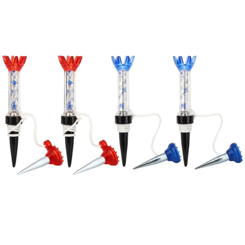4Pcs Tragbare Frühling Golf Ball Tees Golfer 1