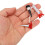 4Pcs Tragbare Frühling Golf Ball Tees Golfer 9