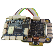 ContrĂ´leur de Vol H7D MK1 H743 + ESC 4 en 1 75 A Compatible AP/INAV/BF/RotorFlight pour Drone RC FPV.