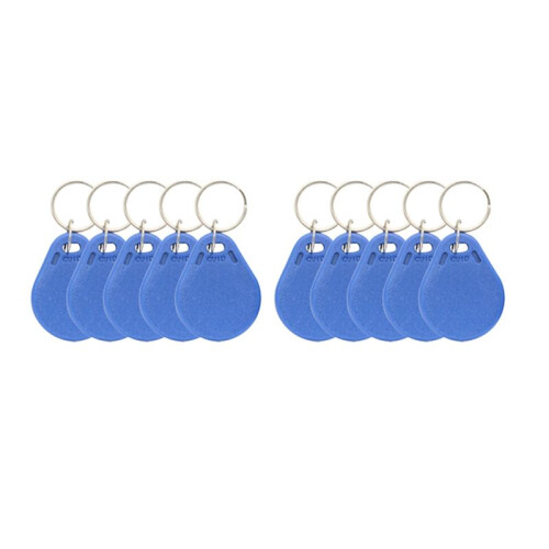 20PCS 13.56Mhz CUID RFID Keykobs Key Token Copy Changeable Attendance CUID Clone Keychain Tag 1