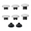 8 Pezzi Thumbsticks Swap Thumb Sticks Joystick di Ricambio per PS5 Controller/per PS4/per  Pro/per  Series, 1