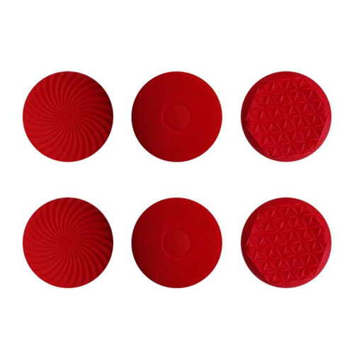 8 Pezzi Thumbsticks Swap Thumb Sticks Joystick di Ricambio per PS5 Controller/per PS4/per  Pro/per  Series, Rosso 2