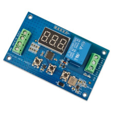 220V AC 5A Överströmsskyddsmodul med Nyckelinställning och Digital Rördisplay DC8-24V för Enhetsskydd