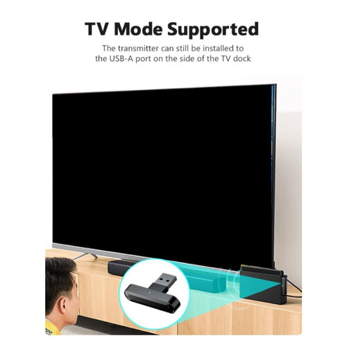 Passend für /für PS4 Audio  Transmitter Neues Modell mit USB-A Adapter Computer TV Audio Transmitter 2