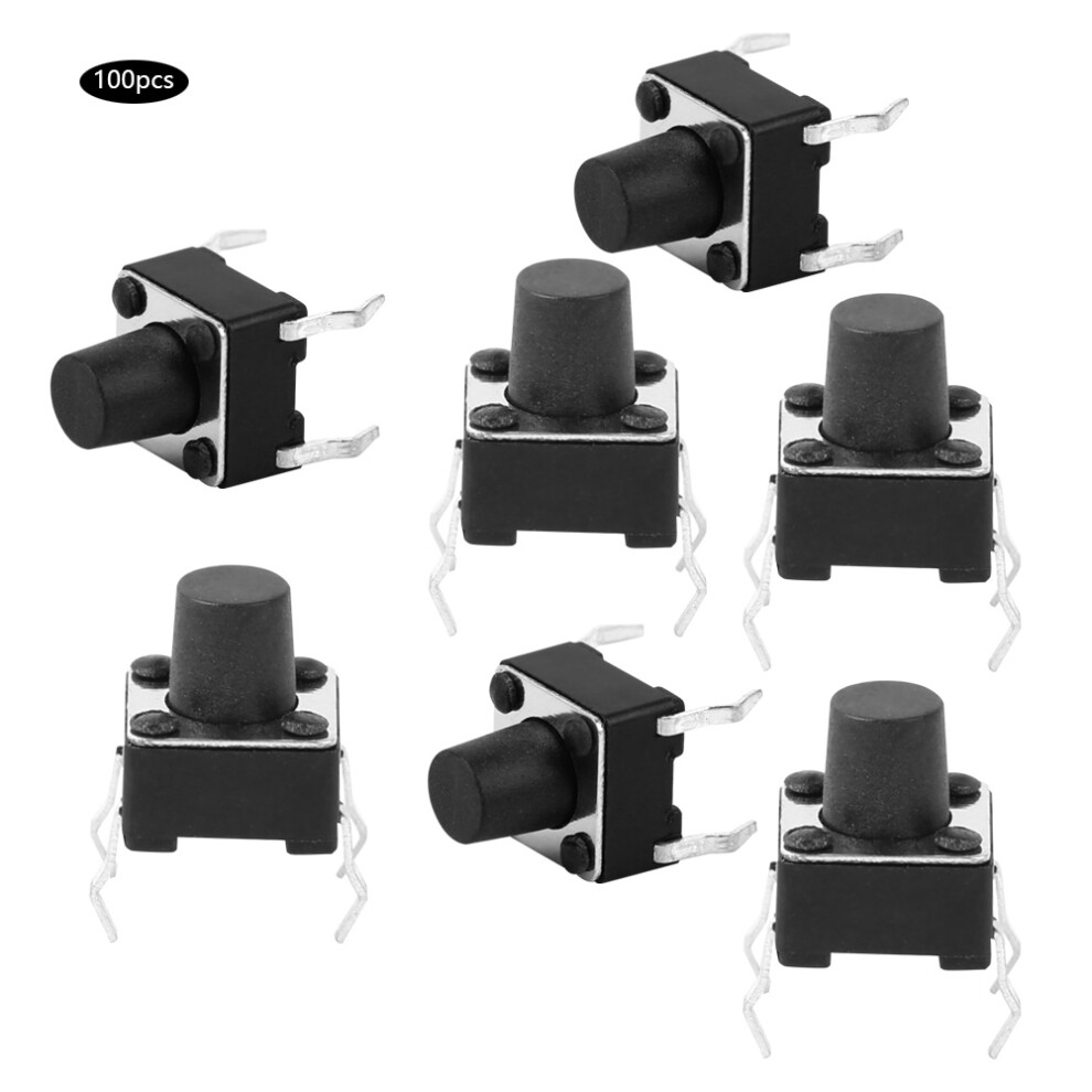 100 stücke Momentary Tactile Push Button Switch