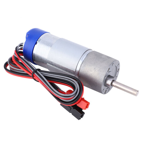 12 V DC-Bürsten-Encodermotor, 100 U/min, passend 2