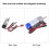 12 V DC-Bürsten-Encodermotor, 100 U/min, passend 11