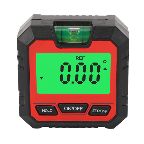 Digitale Wasserwaage, LCD-Display mit