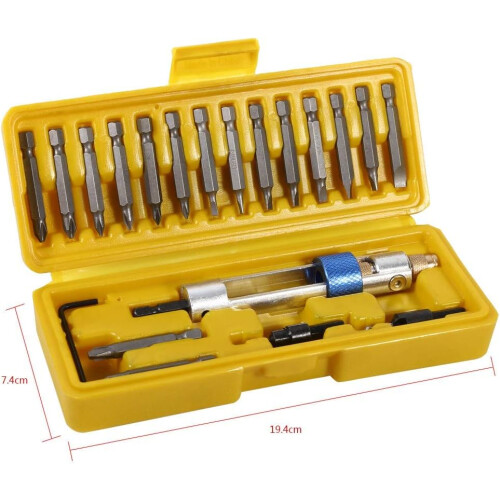 Cordless Drill Driver 2in1 Pivot Head Combo with Quick Bit Switch and Compact Case for DIY 2