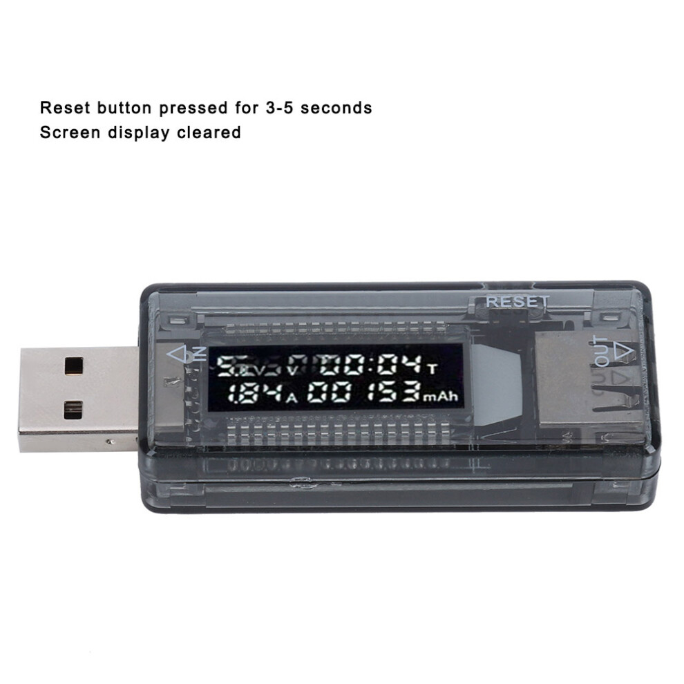 Multifunction Usb Voltmeter Ammeter Tester For Mobile & Wall Chargers 7641379772797