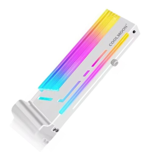 COOLMOON ARGB  Card GPU Support Addressable Aluminum GPU Video Card Sag Bracket Adjustable Height 2