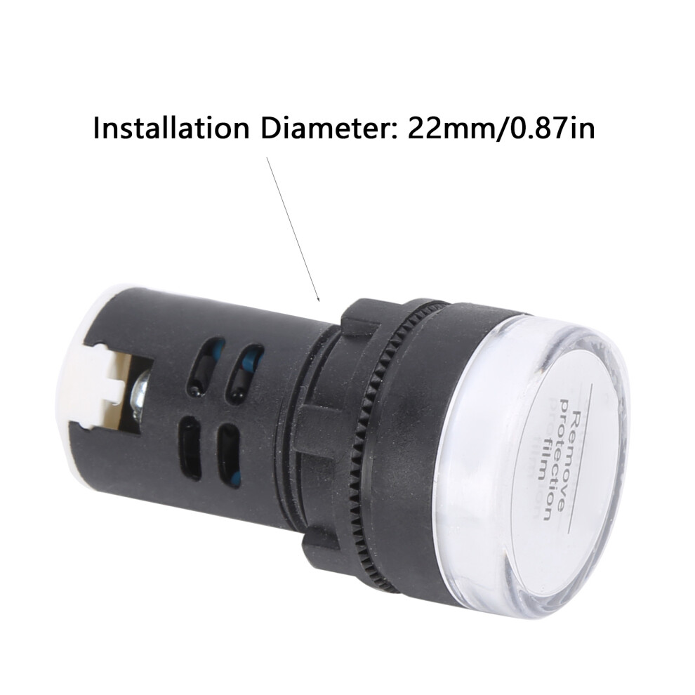 10Pcs Ad16 Â 22Ds Led Signal Licht Weiã Hohe 7011774653432