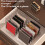 Acrylic CD/DVD Storage Rack Transparent Organizer Stand Display Holder for CD/DVD, Holds Multiple Discs 3
