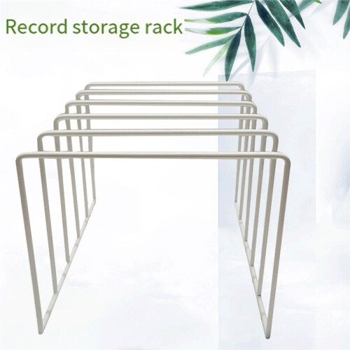 Vinyl Record Display Shelf Turntable Storage Shelf Exhibit Stand Holder Small 2