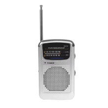 Draagbare -Radio met Ingebouwde Luidspreker (SW/AM/FM-Banden), Telescopische Antenne voor Noodgevallen Binnen en Buiten