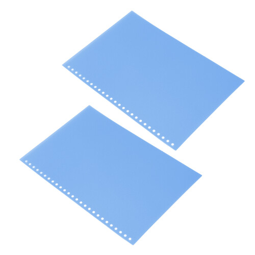 B5 26 Papierumschläge, mattiert, durchscheinend, 2