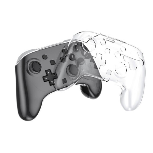 Per   2 PRO Custodia Protettiva Trasparente In Cristallo per Console Portatile, Controller di Gioco e Accessori 2