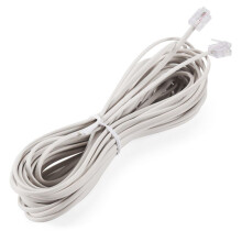 1 St 10M RJ11 Telefonkontakt FöRläNgningskabel Vit