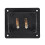 90X78Mm Vierkante Bindende Paaltype Luidsprekerbox Terminal Cup Draadconnectorkaart 3