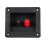 90x78mm Square Binding Post Type Speaker Box Terminal Cup Wire Connector Board 2