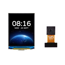 Carte de Développement D'Écran Tactile Capacitif IPS ESP32-S3 2 Pouces Écran LCD 240x320 262k Couleurs Prise en Charge WiFi et  B