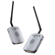 ULT-UNITE Real4K 80M 5.8GHZ Draadloze -Compatibele Zender en Ontvanger Extender voor Laptop Pc Camera Projector Naar Tv