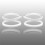Magnetic Frames Accessories for Meta Quest 3S Lens Frames Anti-Scratch Lens Frame White 2