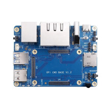 CM5-Basisbord met 2x2,5G LAN-Poorten, 1xGigabit LAN-Poort, 3x Standaard CM5-Connectoren, CM5-Draagbord voor Orange Pi CM5