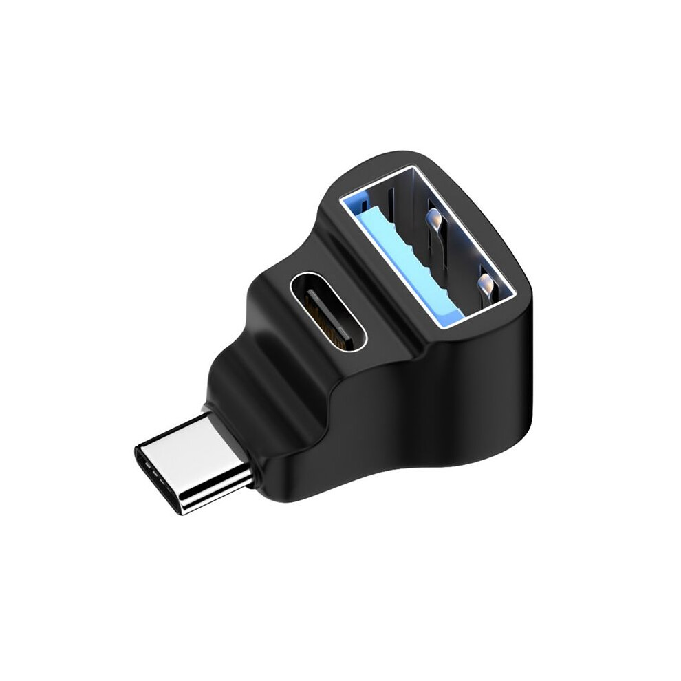 Usb-C To Usb-C Usb-A Adapter 20Gbps Usb-C Male To Usb-C Usb-A Female Adapter 8K 60Hz 180 Degree U-Shaped For 6031445540848