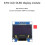 Per Raspberry Pi 0,96 Pollici OLED I2C SSD 4Pin Modulo con Custodia LCD Schermo Display CPU Temperatura per  STM32 8