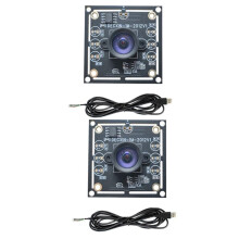 2 Modules de Caméra 100 Degrés OV9732 1MP 1280x720 30fps Module de Caméra USB Sans Lecteur pour WinXP/7/8/10 avec Câble de 1,5 M
