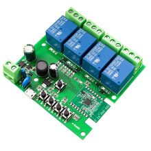 EWELINK AC 85-250V USB 5V Relais Wifi Commutateur 4 Canaux Module Intelligent Sans Fil Fonctionne avec L'Application de Contrôle Ewelink