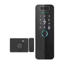 Tuya WiFi Deurslot Waterdicht Tuya Gezichtsherkenning Vingerafdruk RFID Kaart Wachtwoord APP Bediening