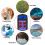 LCD Digital TDS Meter High Precision Water Quality Tester TDS Temperature Detector Waterproof Water Analyzer 4