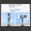 For  X4 Camera Mount Bracket Vertical/Horizontal Orientation Sports Camera Accessories 5