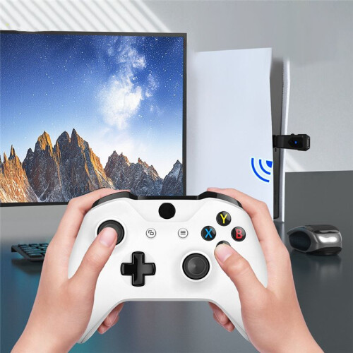 Wireless USB Converter for PS5 PS4 PS3  OLED  Gamepad Game Controller Adapter Wired Controller Adapter 1