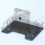 For  Expansion Dock Handheld Bracket Expansion -Compatible Projection USB Radiator Foldable with Light 4