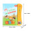 Libro electrónico sonoro naranja 3xAA 25x22.5x2.5cm 3