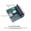 Computer Fault Test Card Motherboard Diagnostic Card Notebook Four-Bit Detection USB Power Supply Error Detection 6