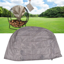 Outdoor Firewood Rack Cover Waterproof Dustproof Sunshade 104x101.5x61cm