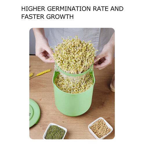Eco-Friendly 10L Bean Sprouts Maker Easy Clean Full Auto Feature 2