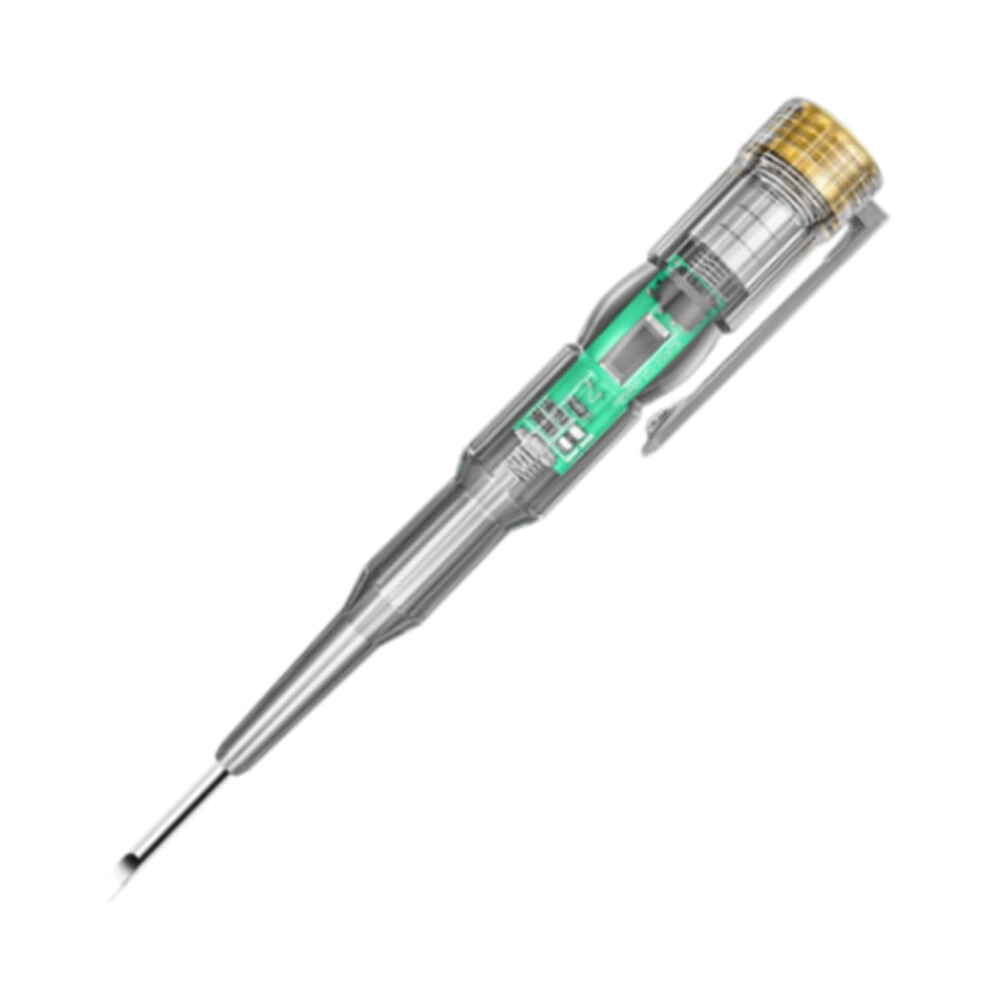 Waterproof Voltage Tester Pen With Led Light And Buzzer, Electric Test Pencil With Screwdriver 9199774075077