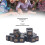 24pcs Acrylic D6 Polyhedral Dice 14mm Waterproof Balanced for Table Games 2