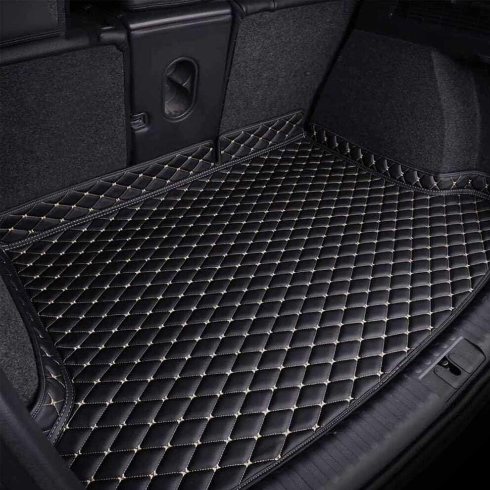 Trunk Mat Allweather Waterproof Cargo Liner Antiscratch Nonslip Blackbeige For Lexus Rx450h 20162023 9382693227454