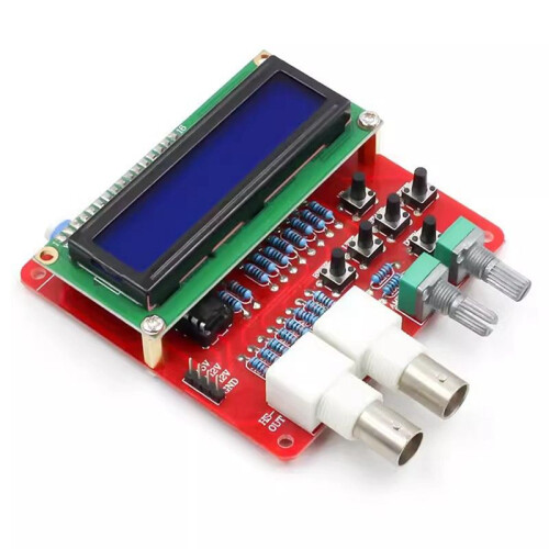 DDS Signal Generator Kit DIY 1-65535HZ Digital Function Generator with Sine Triangle Square Saw Rotating Triangle Waves 1