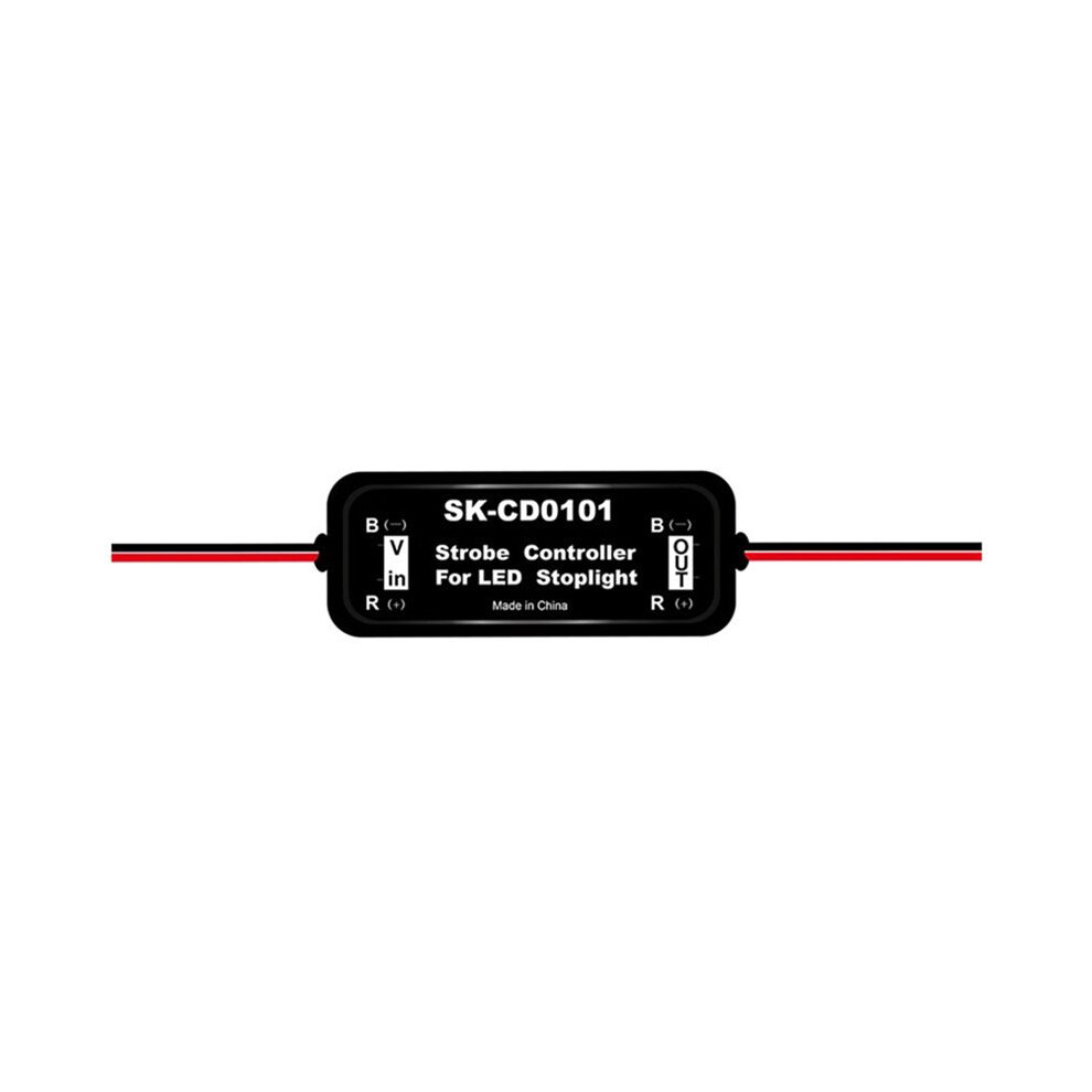 Strobe Controller Brake Flasher Module For Car Led Brake Stop Lamp 12V-16V Led Flash Tail Stop, Sk-Cd0101 Light 6032784131483