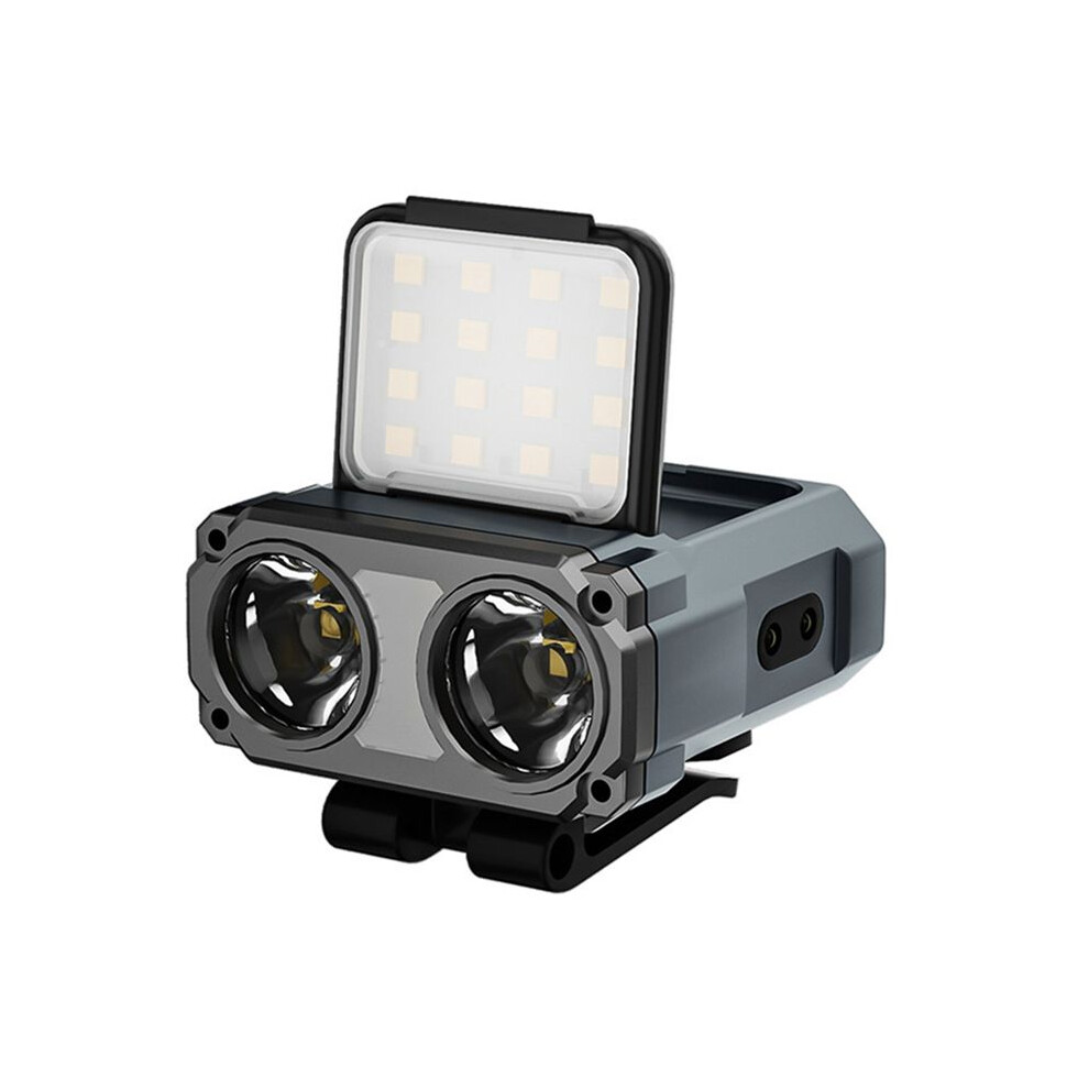 Portable Headlamp Type-C Rechargeable Head Portable Rotating S Led Flash Fishing Front Bicycle Light 6031041080328
